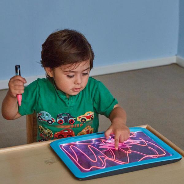 4 Illuminated Mark Making Boards and 6 Pens