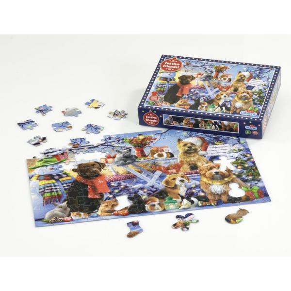 Festive Friends Puzzle (150 pieces)