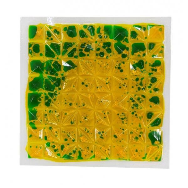 Textured sensory liquid tiles - set of 4