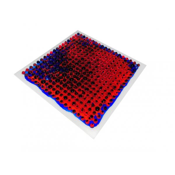 Textured sensory liquid tiles - set of 6