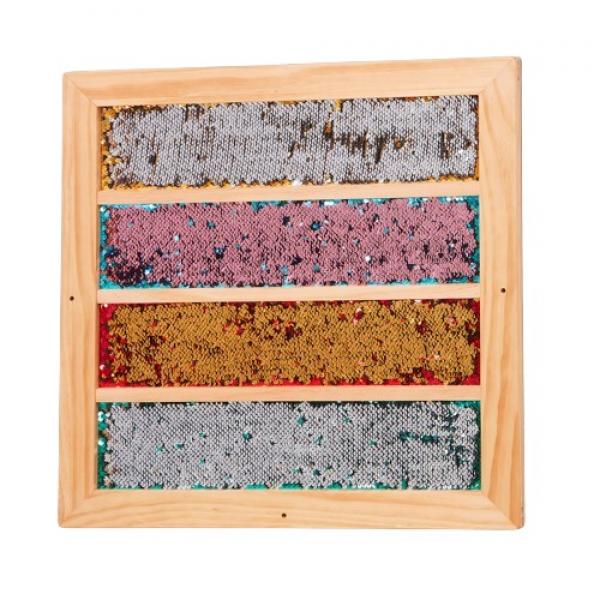 Glitter wall plate