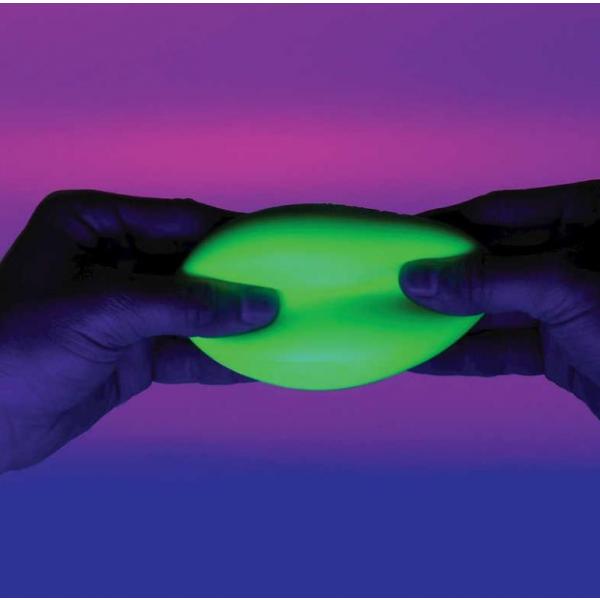 Glow in the dark squeeze ball