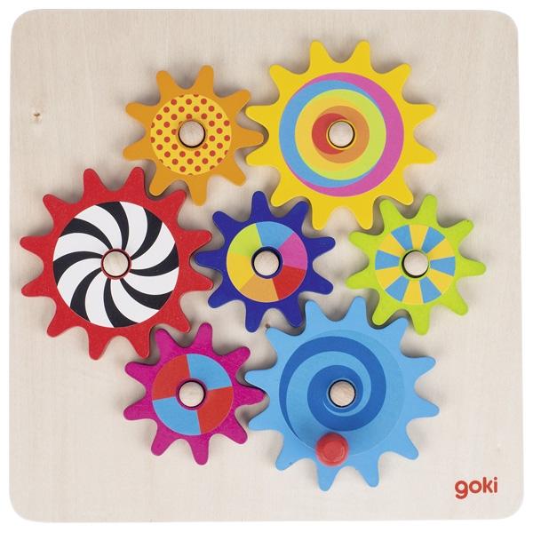 Wooden gears sales toy