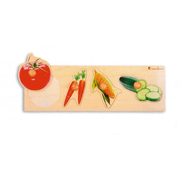 Big Knob puzzle - Vegetables