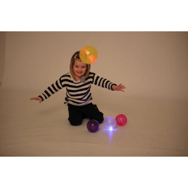 Large Sensory Light Balls - set of 4