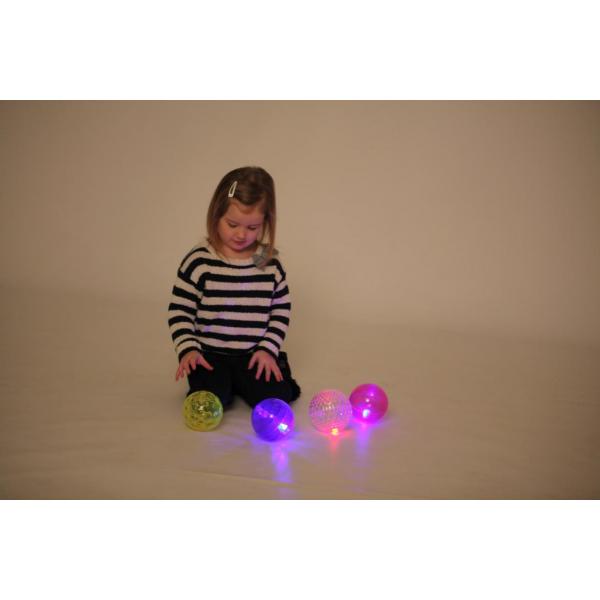 Large Sensory Light Balls - set of 4