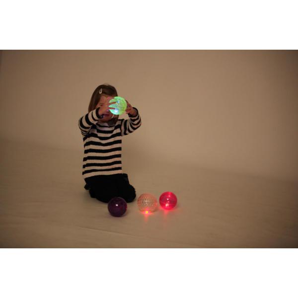 Large Sensory Light Balls - set of 4