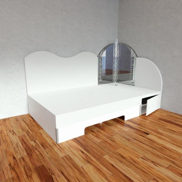 Corner Module Musical Water Bed Comfort 160x200 cm