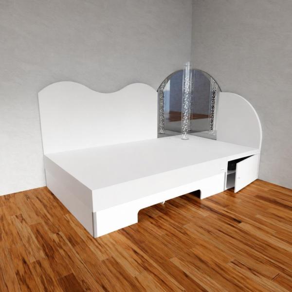 Corner Module Musical Waterbed 120 x 200 x 46 cm
