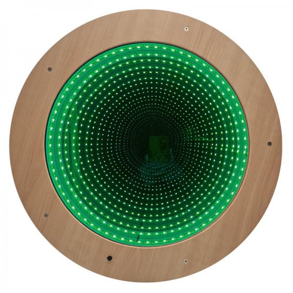 Wooden Infinity Mirror Tile with remote