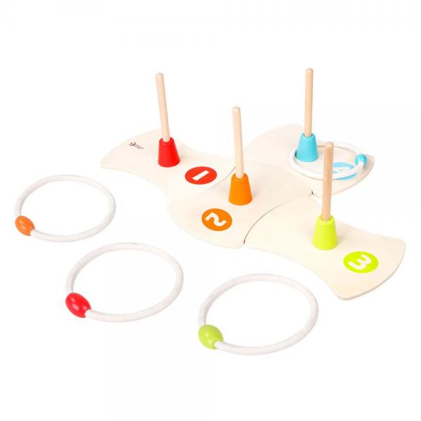 Wooden Ring Toss Game