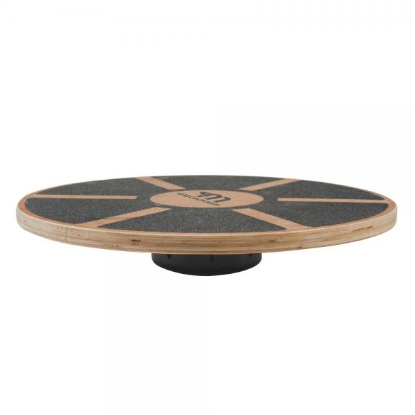 Round wooden balance board