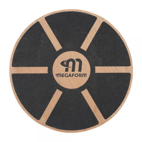 Round wooden balance board