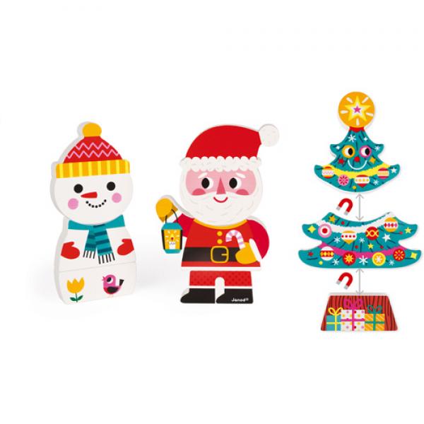 Janod - Magnetic Christmas Figures