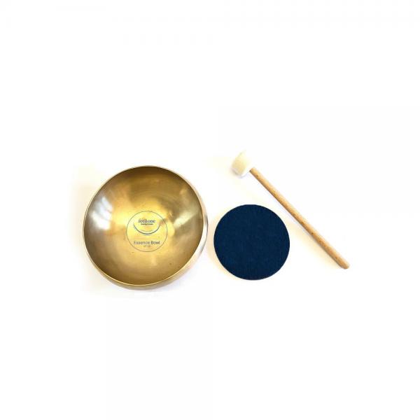 Singing bowl 600g with mallet + support