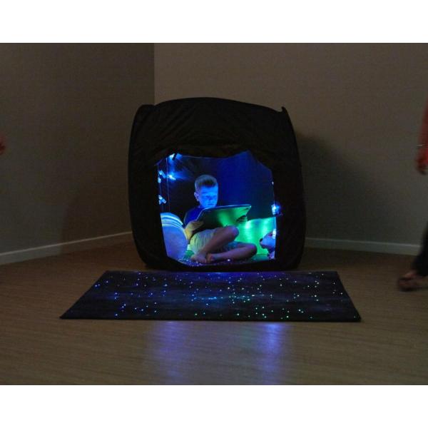 Small Pop-Up Sensory Space - black