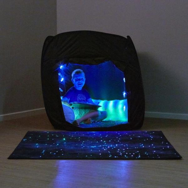 Small Pop-Up Sensory Space - black