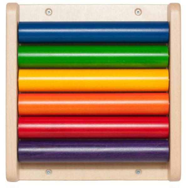 Wall plate - colour tubes