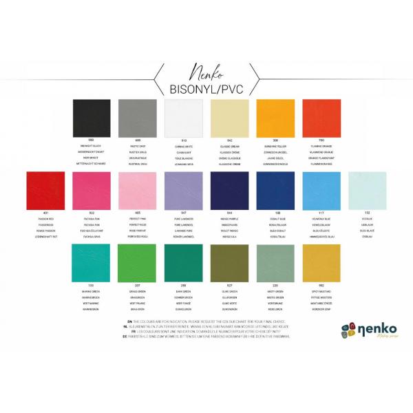 Colour chart - Nenko PVC