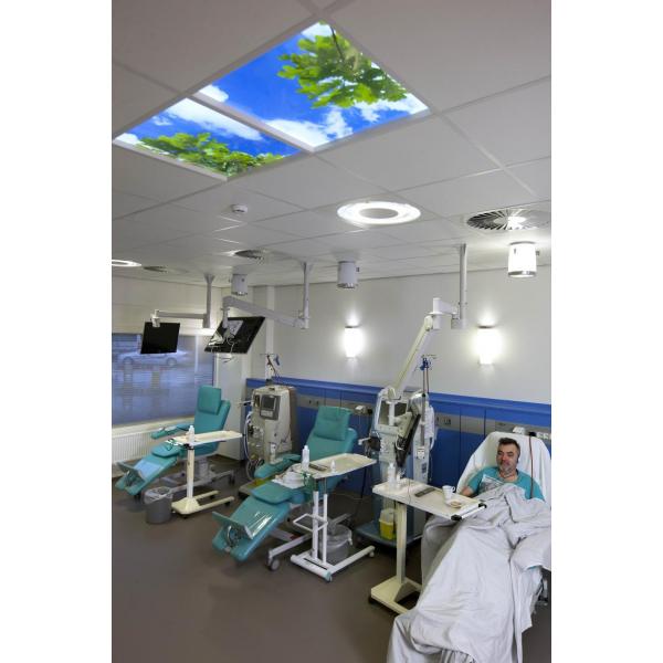 LED Ceiling Panels 60 x 60 cm - set of 4