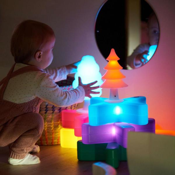 Small World Glow trees