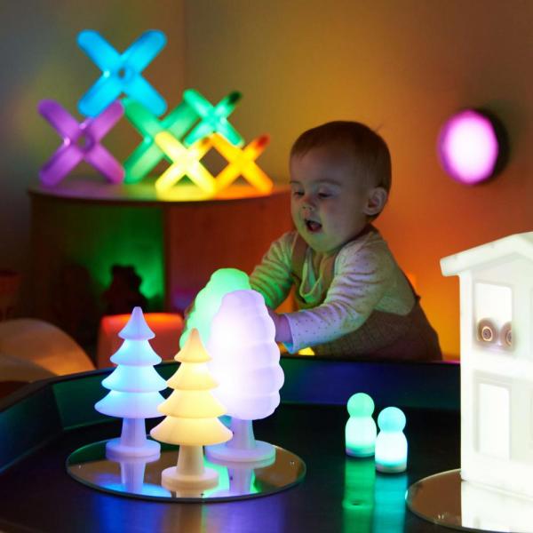 Small World Glow trees