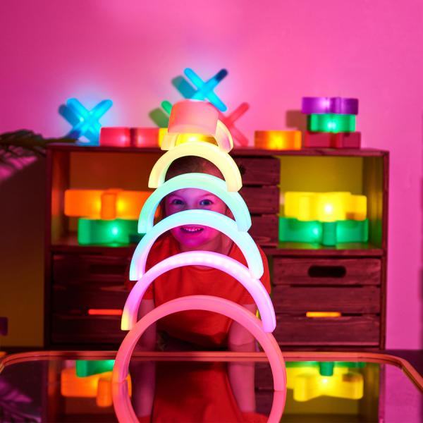 Rainbow Glow Arches