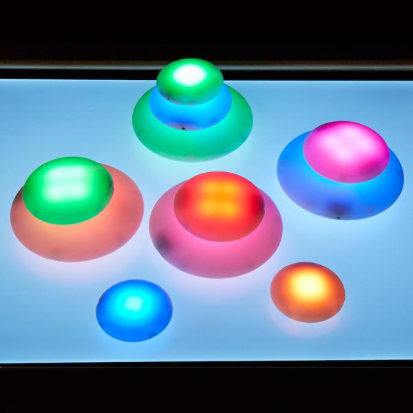 Illuminated Sensory Glow Pebbles