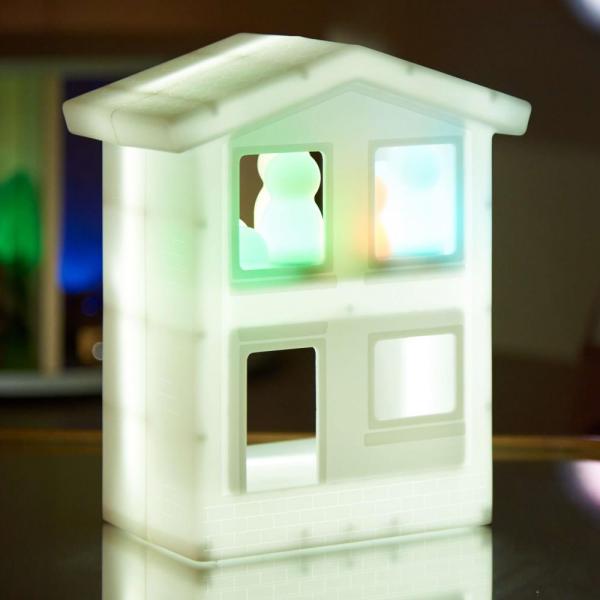 Small world glow houses