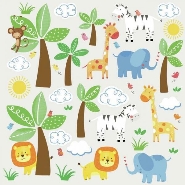 Wall sticker - jungle