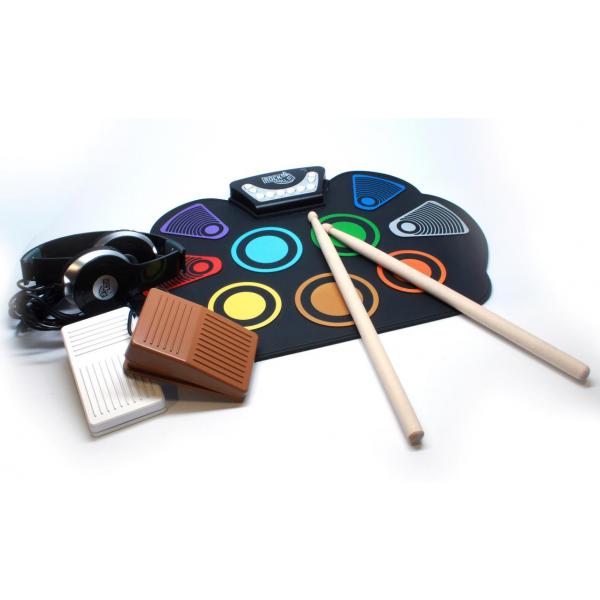 Musical drum mat