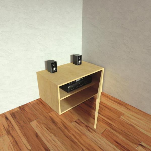 Nenko modular - cabinet low for HiFi - with lock
