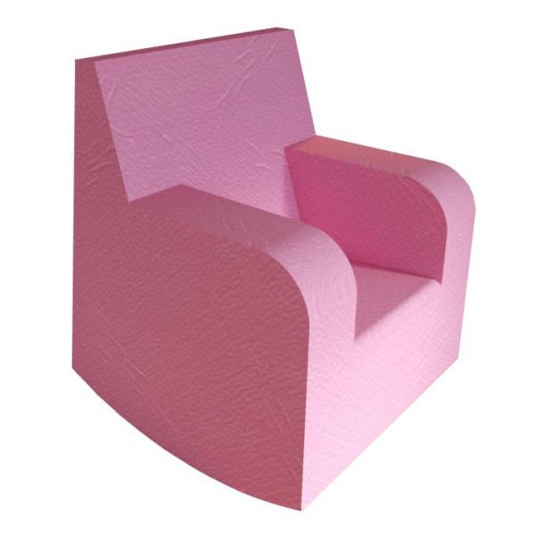 Rocking chair straight - pvc