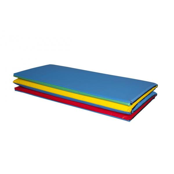 Four folding multicoloured mat
