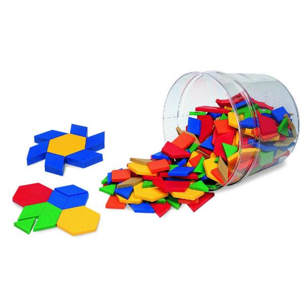 Plastic Pattern blocks - set