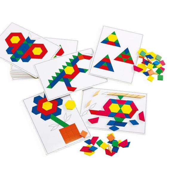 Plastic Pattern Block - set of 20 Cards
