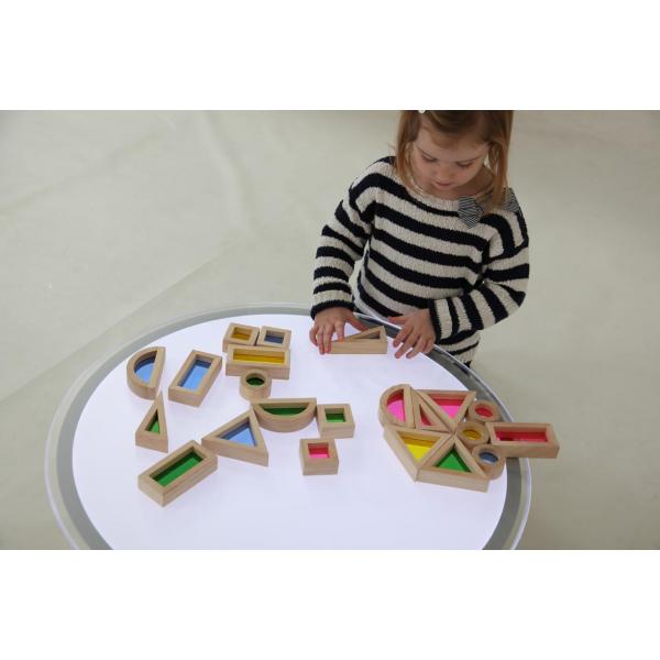 Rainbow Blocks Shapes