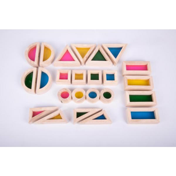 Rainbow Blocks Shapes