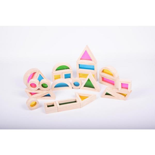 Rainbow Blocks Shapes