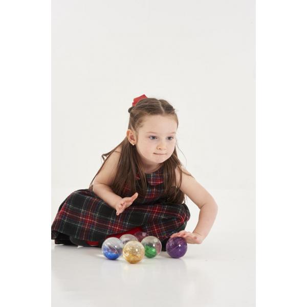 sensory glitter balls
