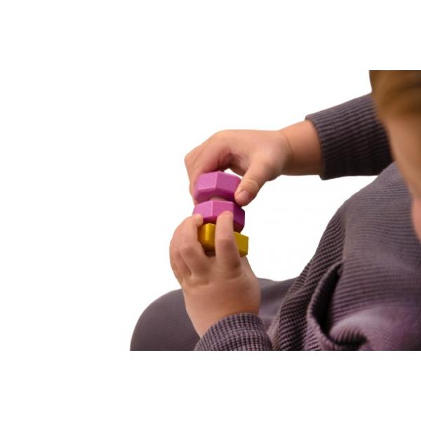 Rainbow Wooden Nuts & Bolts