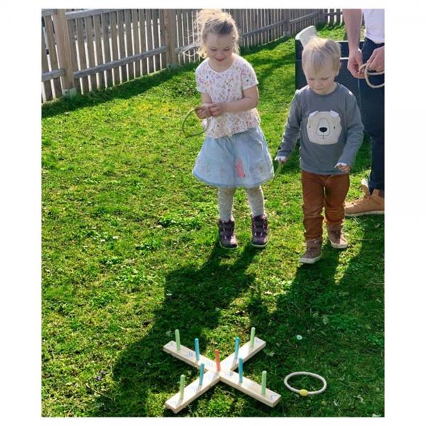 Cross Bar Ring Toss