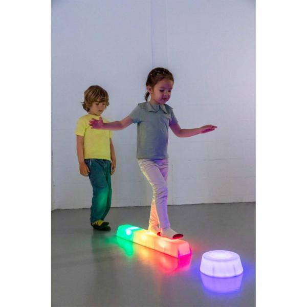 Round Illuminated Balance Beam with LED
