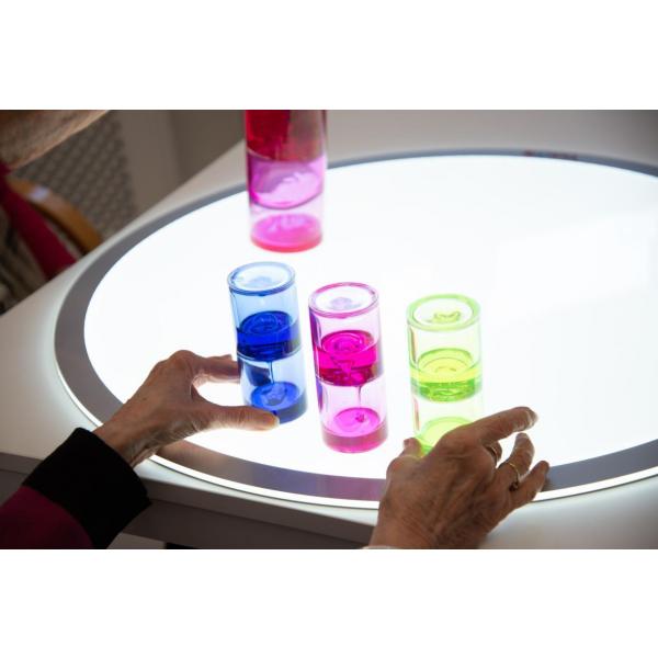 Sensory drop tubes