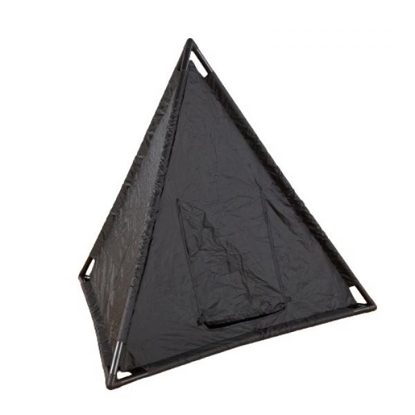 Sensory pyramid tent - black