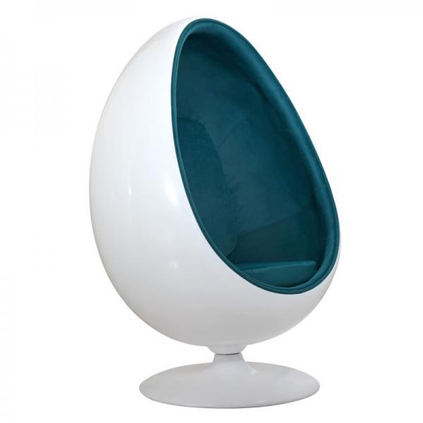 Pod Ball Chair Sensory Retro Egg Shape - green
