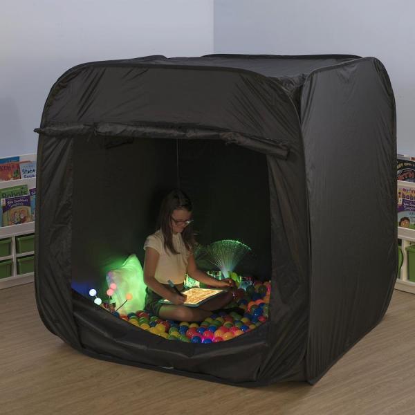 Pop-Up Sensory Space - black