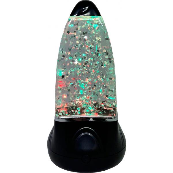 Sensory Volcano Glitter Lamp