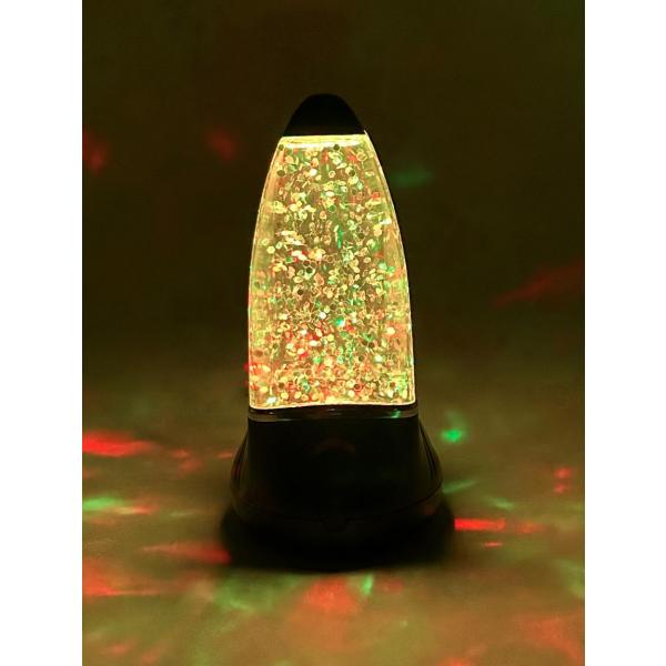 Sensory Volcano Glitter Lamp