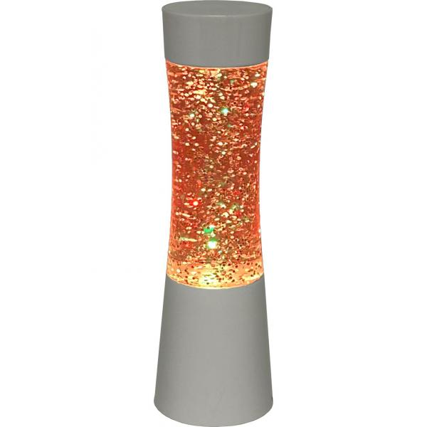 White Shake and Shine Glitter Lamp